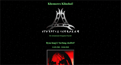 Desktop Screenshot of khemorex-klinzhai.de